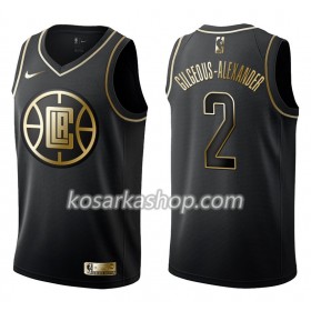 Dres Los Angeles Clippers Shai Gilgeous-Alexander 2 Nike Crna Golden Edition Swingman